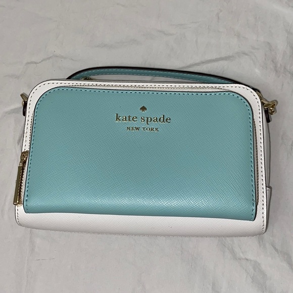NWT! Kate Spade Small Dual Zip Around Crossbody - Picture 2 of 6